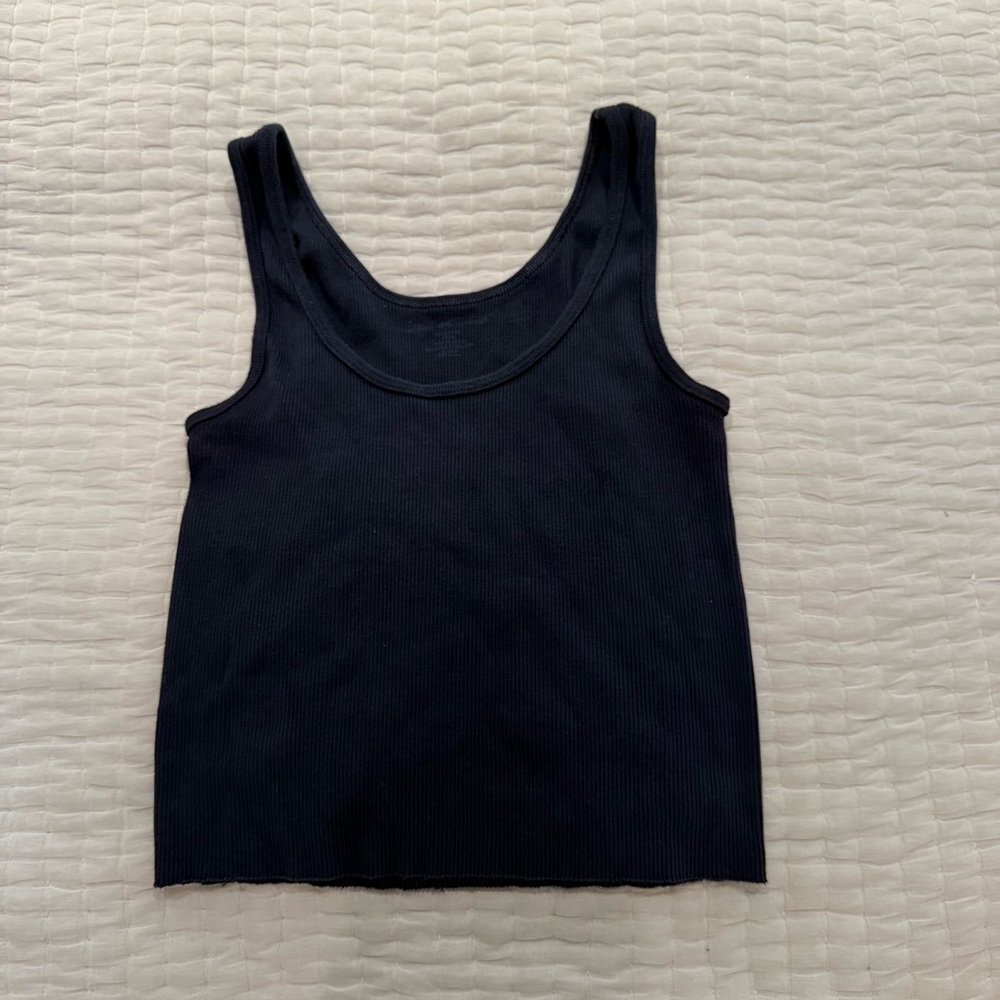 Brandy Melville Navy Blue Tank Top